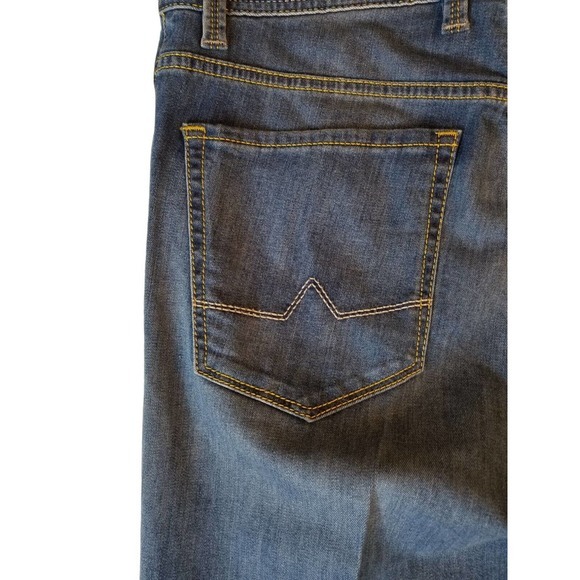 ALBERTO JEANS STONE MODERN Fit Dynamic super fit Blue Men's SIZE 34W/28L - Picture 6 of 9